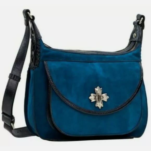 Patricia Nash Bags Patricia Nash Camila Nubuck Leather Hobo Bag